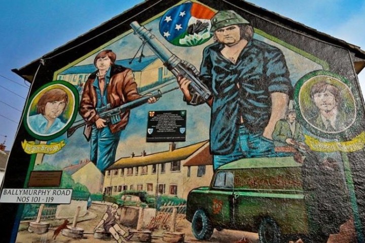 Famous Belfast Murals in Northern Ireland